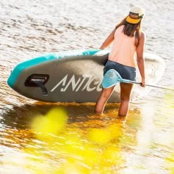 Antigua 106 Inflatable Paddle Board -Outdoor Kayak Shop Antigua10610 6inflatablepaddleboardlifestyle2 pelicanpaddleboard