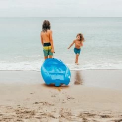 Pelican Sport Combo - 2 Solo Kids Kayaks With Paddles - Yellow/Blue 9 Pelican Sport Combo - 2 Solo Kids Kayaks With Paddles - Yellow/Blue -Outdoor Kayak Shop Combo Solo Bleu Poignee LS1