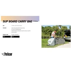 Stand Up Paddle Board Bag -Outdoor Kayak Shop PS1458 SPEC
