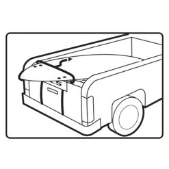 FCS Tail Gate System -Outdoor Kayak Shop Tail pad Protection