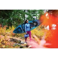 Pelican Sport Mission 100 Kayak With Paddle -Outdoor Kayak Shop mission 20100 20kayak 20with 20paddle KAP10P100 Blue PELICAN lifestyle 1